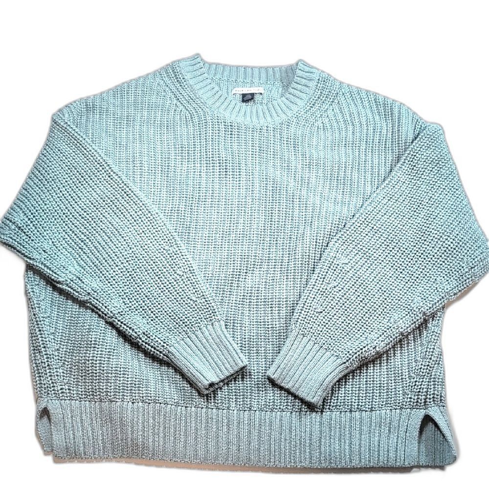 American Eagle Outfitters Seafoam Crew Neck Sweater